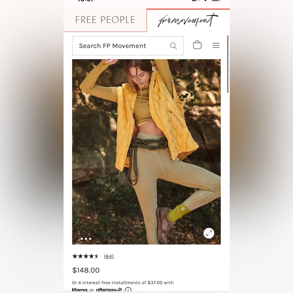 EUC Army Green Free People Movement - small - Dream Big Quilted Vest